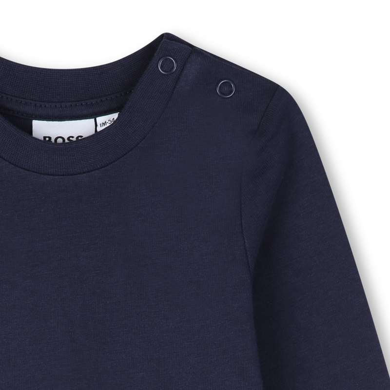 Conjunto de macac&atilde;o e camiseta BOSS 
                        MENINO