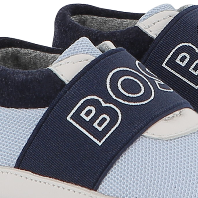 Chinelos de pele de carneiro macia BOSS UNISEX