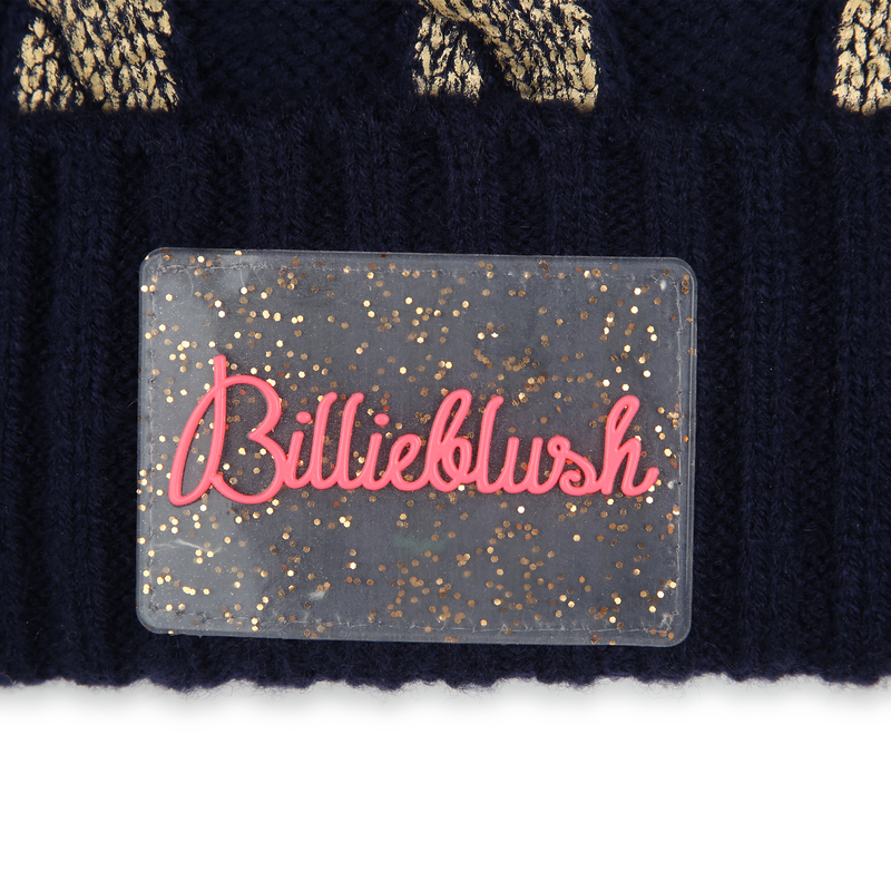 Gorro de pompons e entran&ccedil;ados BILLIEBLUSH 
                        GIRL
