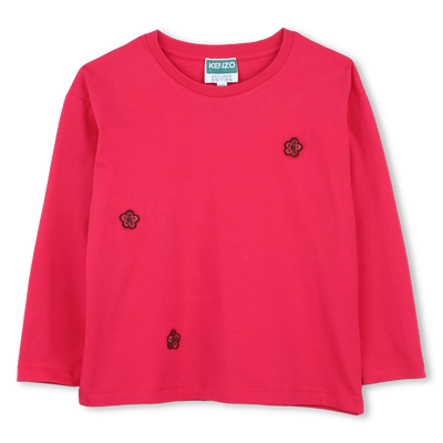 Camiseta de manga comprida KENZO KIDS GIRL