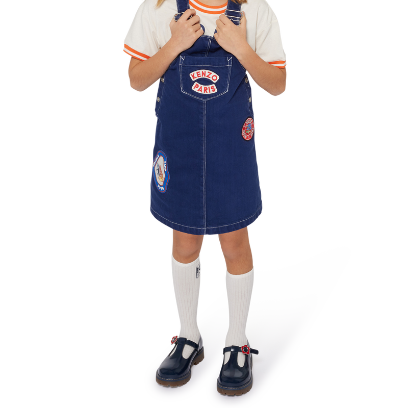 Sabrinas de pele com fivela KENZO KIDS 
                        GIRL