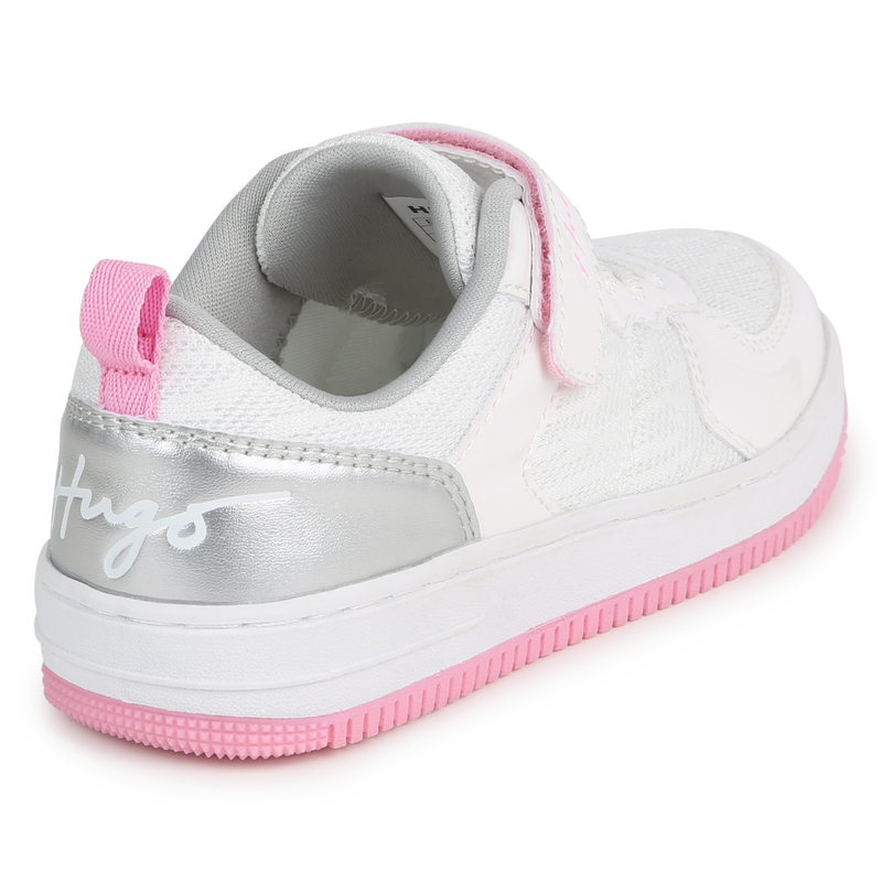 Ténis com atacadores e velcro HUGO 
                    GIRL