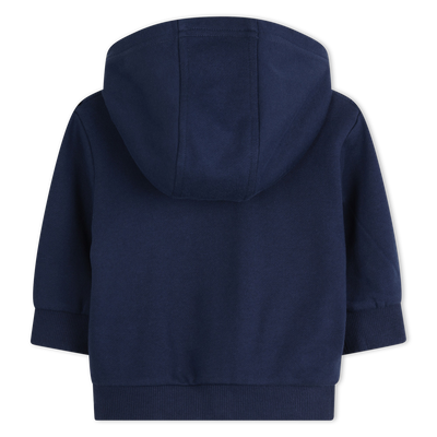 Cardig&atilde; de jogging em molet&atilde;o TIMBERLAND BOY