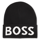 Gorro de malha com lapelas BOSS 
                    BOY
