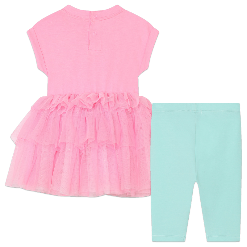 Conjunto de vestido e leggings BILLIEBLUSH 
                    GIRL