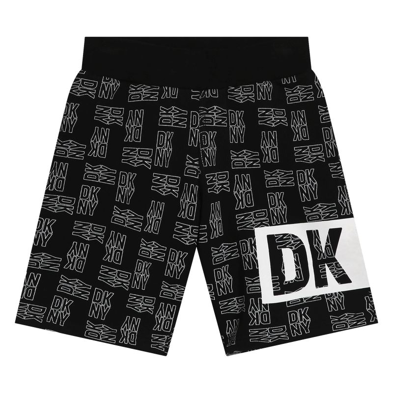 Calções de moletão estampado DKNY 
                    UNISEX
