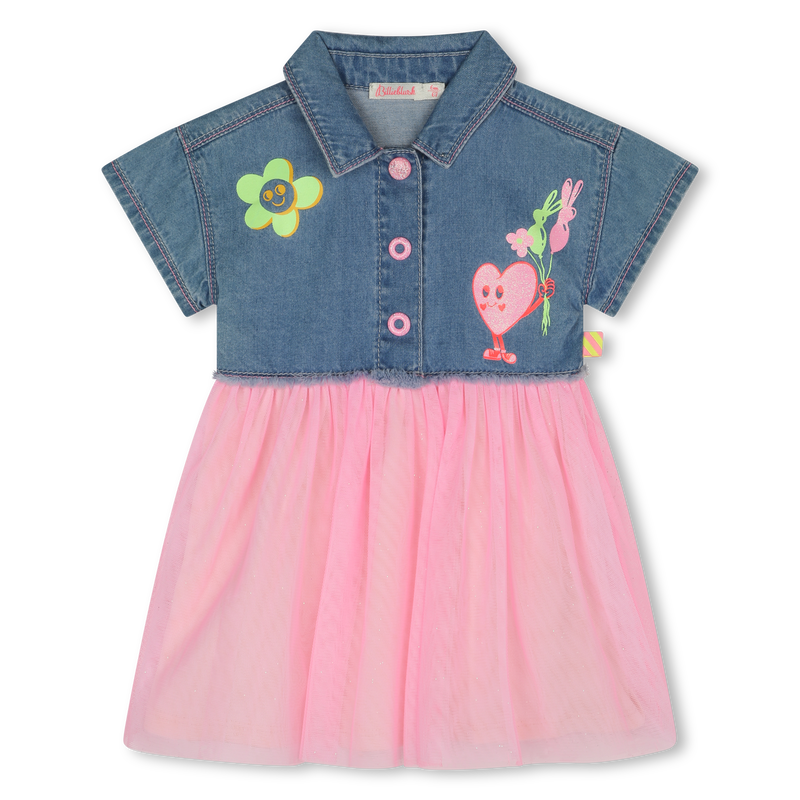 Conjunto vestido e calção BILLIEBLUSH 
                    GIRL