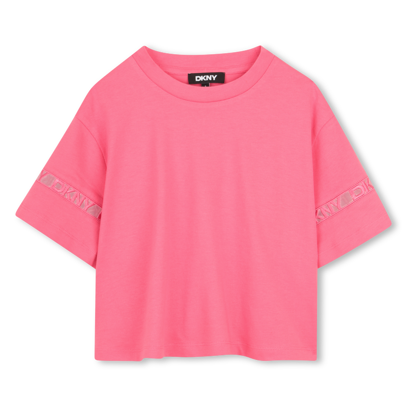T-SHIRT DE MANGA CURTA DKNY 
                        GIRL