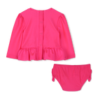 Conjunto de banho anti-UV BILLIEBLUSH 
                    GIRL