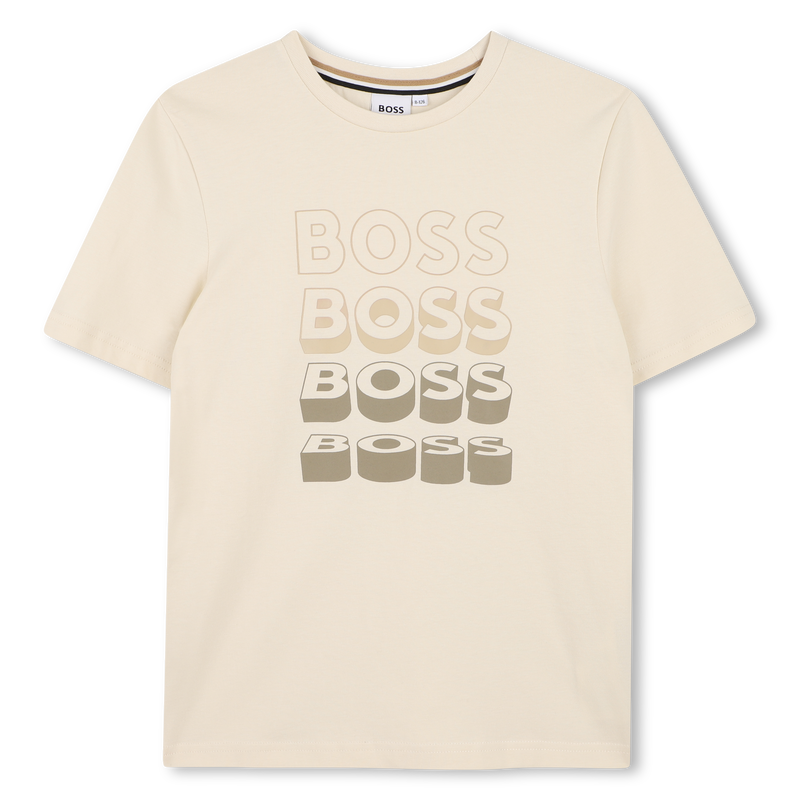 T-shirt de manga curta BOSS 
                        BOY