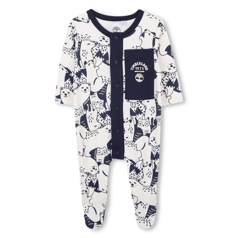 Pijama de algodão estampado TIMBERLAND 
                    BOY