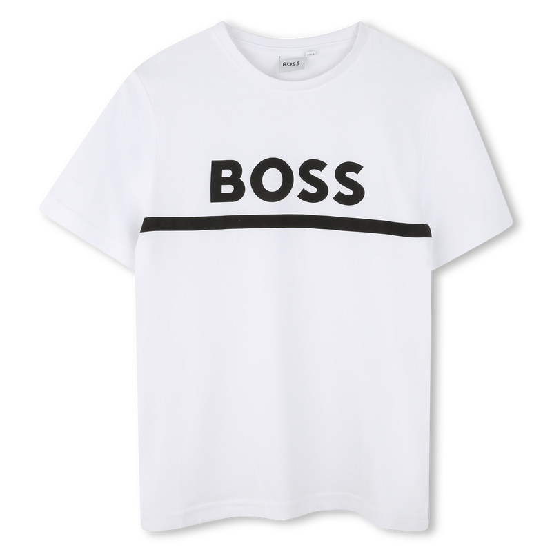 T-SHIRT DE MANGA CURTA BOSS 
                        BOY
