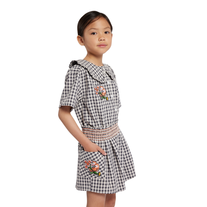 Calções com cintura elástica KENZO KIDS 
                    GIRL