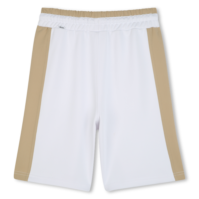 Bermudas com faixas laterais BOSS 
                        MENINO