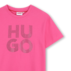 Vestido de manga curta HUGO 
                    GIRL