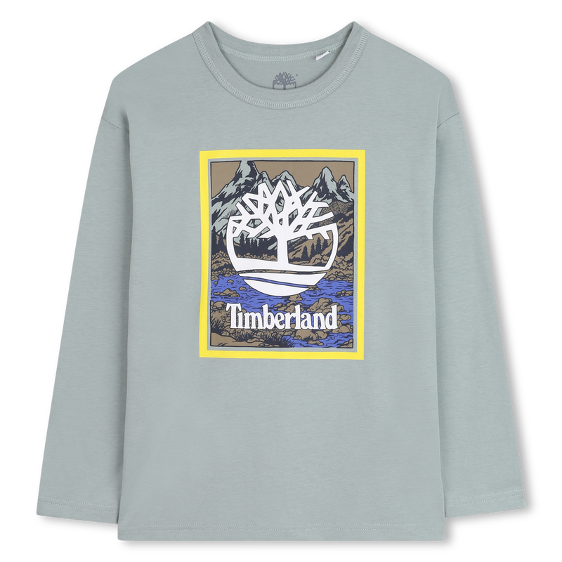 T-shirt de manga comprida em jersey TIMBERLAND 
                    BOY