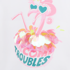 T-shirt de manga curta BILLIEBLUSH 
                    GIRL