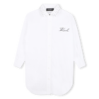 Vestido camisa KARL LAGERFELD KIDS 
                    GIRL
