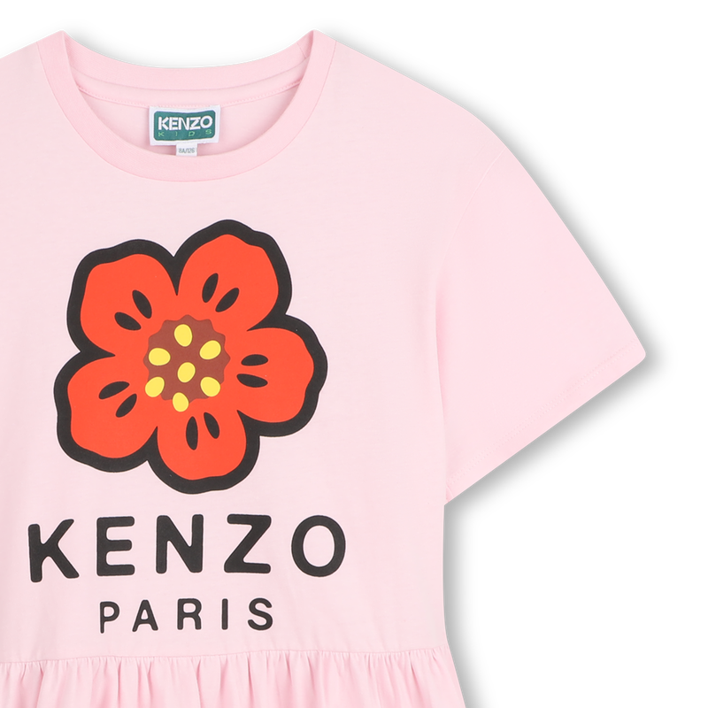 VESTIDO REUNIDO NA CINTURA KENZO KIDS 
                        GIRL