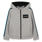 Capuz zip-up KARL LAGERFELD KIDS 
                    BOY