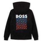 SWEAT COM CAPUCHA BOSS 
                    MENINO