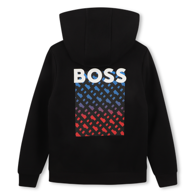 SWEAT COM CAPUCHA BOSS MENINO