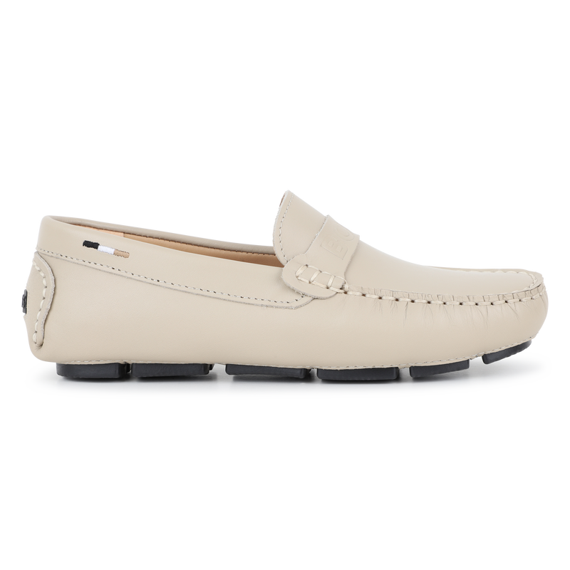 Mocassins em pele BOSS 
                    BOY