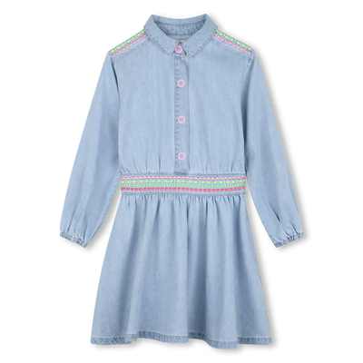 Vestido em denim BILLIEBLUSH GIRL