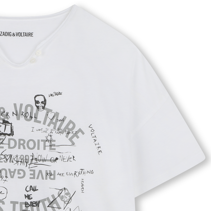 T-shirt de manga curta ZADIG & VOLTAIRE 
                    GIRL