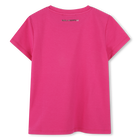 T-shirt de manga curta KARL LAGERFELD KIDS 
                    GIRL
