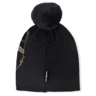 Gorro de malha com pompom KARL LAGERFELD KIDS 
                    GIRL