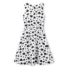 Vestido estampado em algod&atilde;o DKNY 
                    GIRL