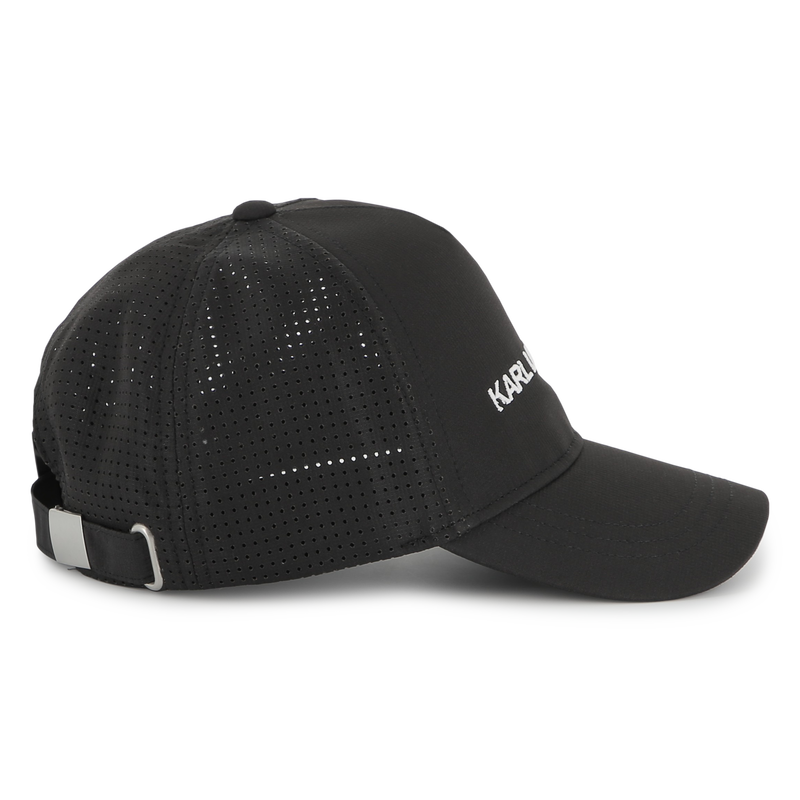 Adjustable embroidered cap KARL LAGERFELD KIDS 
                    BOY