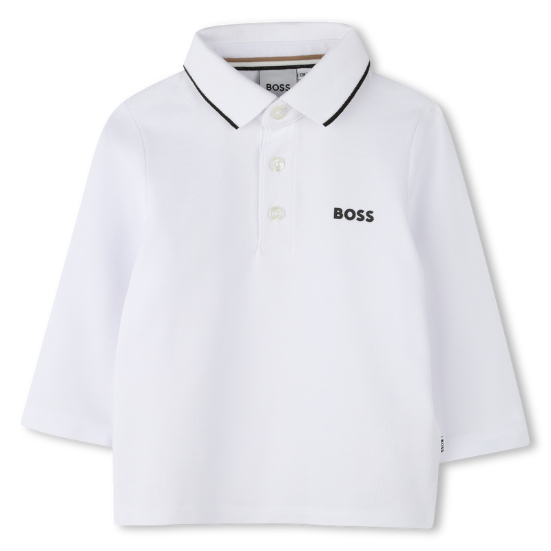 Polo de algod&atilde;o piqu&eacute; BOSS 
                        BOY