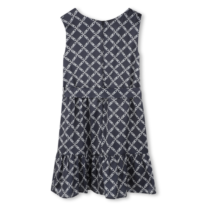 Vestido de cavas em cetim MICHAEL KORS 
                        GIRL