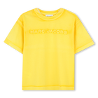 T-shirt de algod&atilde;o com bordado MARC JACOBS 
                    UNISEX