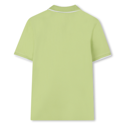 Polo liso de algod&atilde;o piqu&eacute; BOSS BOY