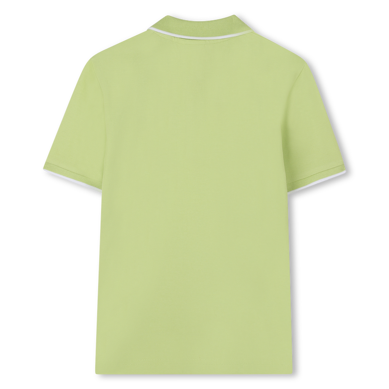 Polo liso de algod&atilde;o piqu&eacute; BOSS 
                        BOY