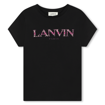 T-shirt com logótipo estampado LANVIN GIRL