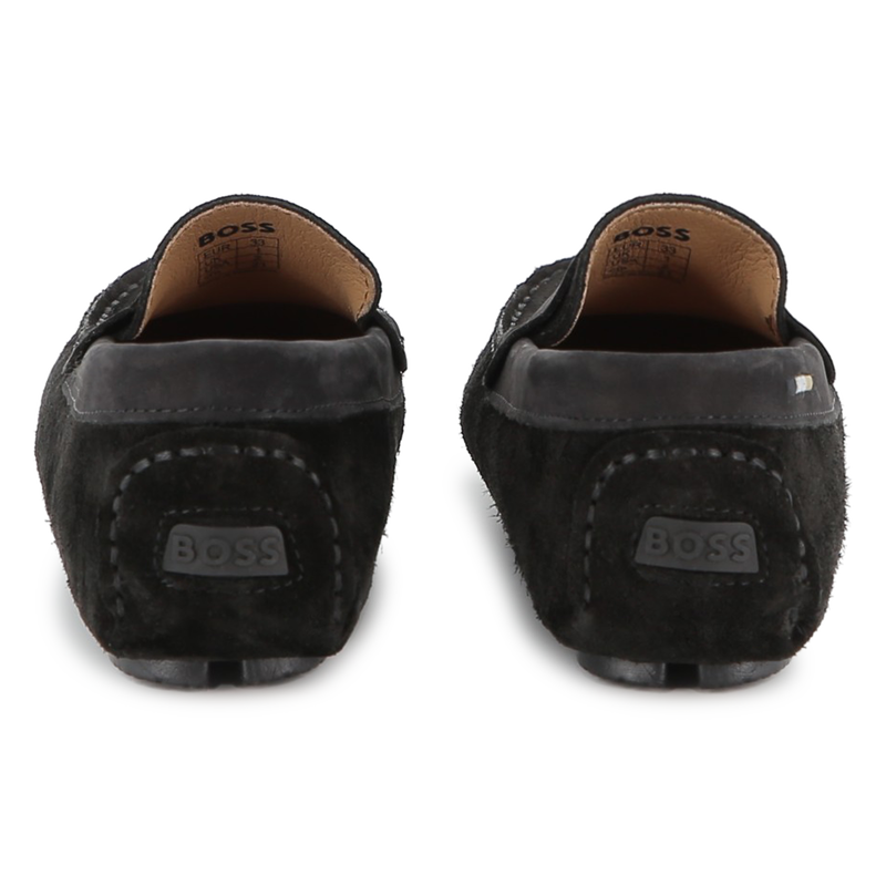Mocassins de couro bovino BOSS 
                        BOY
