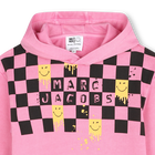 Vestido em molet&atilde;o de algod&atilde;o MARC JACOBS 
                    GIRL