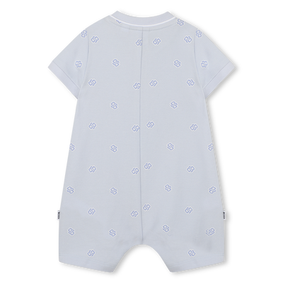 Macacão curto estampado BOSS BOY