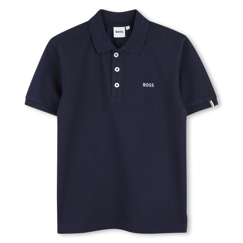 Polo de manga curta BOSS 
                        MENINO