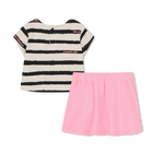 Conjunto de t-shirts e saias KARL LAGERFELD KIDS 
                    GIRL