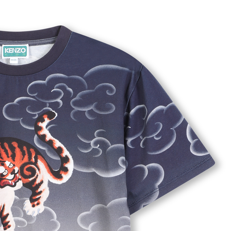 Camiseta de algod&atilde;o KENZO KIDS 
                        UNISEX