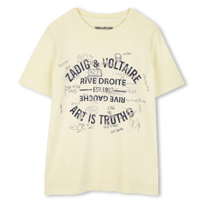 T-shirt de mangas curtas ZADIG & VOLTAIRE BOY