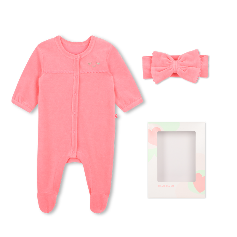 Conjunto de pijama e faixa. BILLIEBLUSH 
                        MENINA