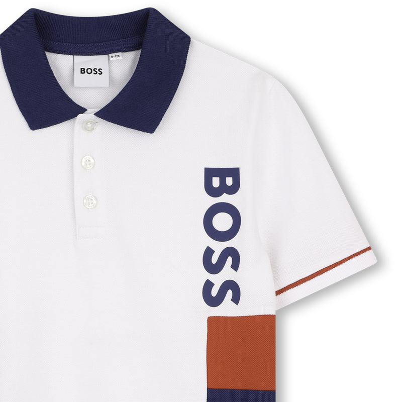 POLO MANGAS CURTAS BOSS 
                        MENINO