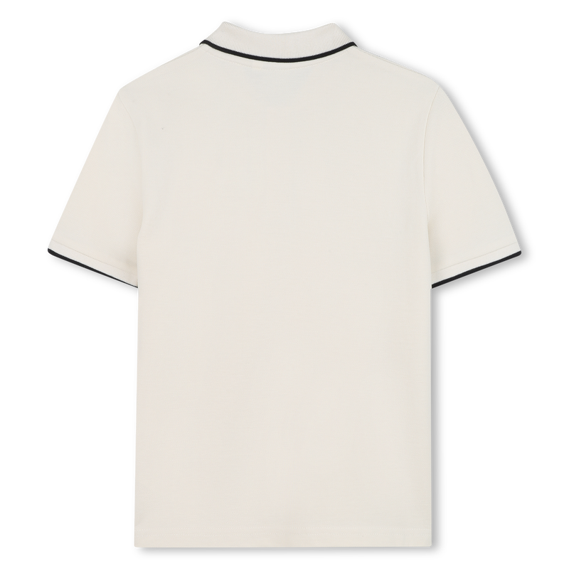 Polo liso de algod&atilde;o piqu&eacute; BOSS 
                        BOY