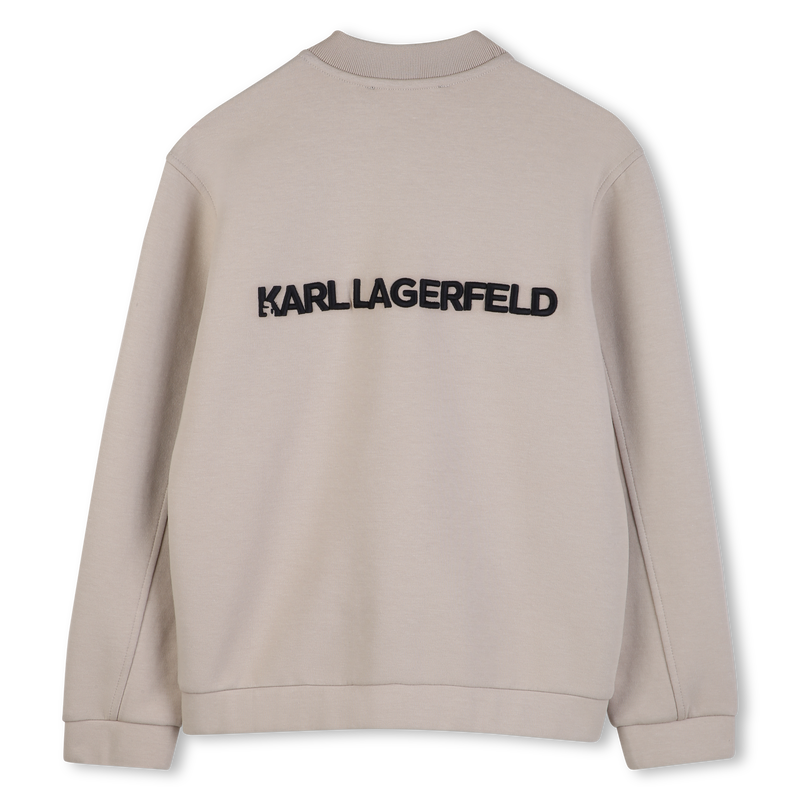 CAPUZ ZIP-UP KARL LAGERFELD KIDS 
                        BOY